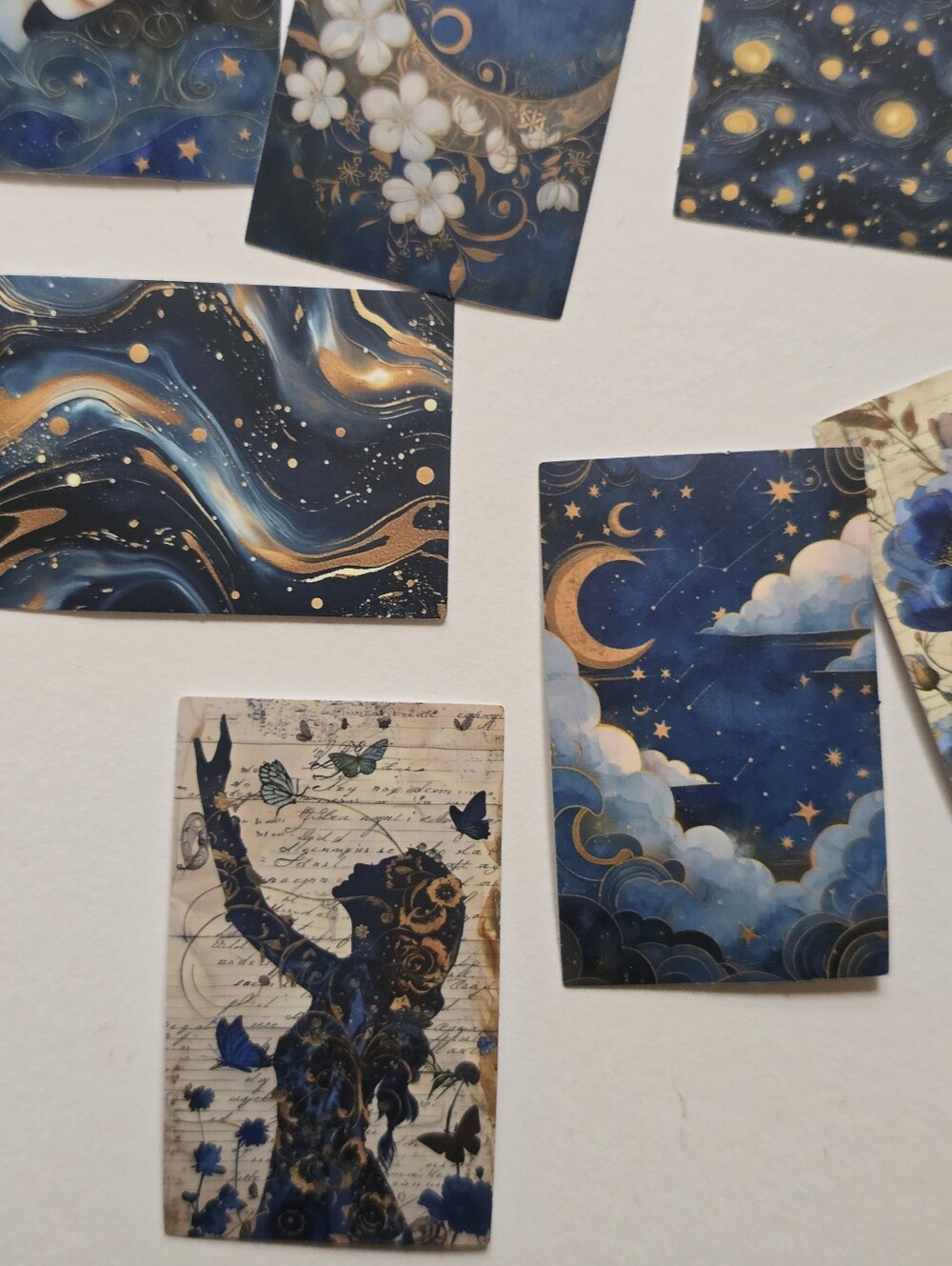 Celestial Blue Art Sticker Set - Picture 2 of 6